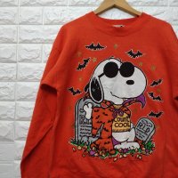 American　Used　＆　リメイク（ハロウィンスヌーピー半袖つきMサイズ限定sg）