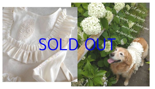 画像2: 紫陽花ビスチェ・しあわせコットン・リネン (2)